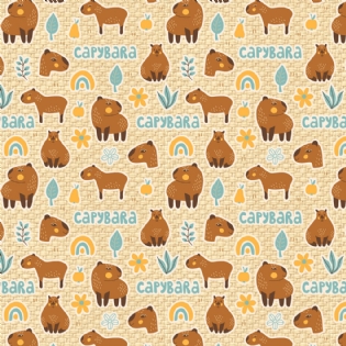 00 TECIDO TRICOLINE ESTAMPADA 100% ALGODÃO NOVA COLEÇÃO PEQUENOS CRIATIVOS D9050 V343