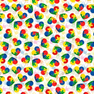 00 TECIDO TRICOLINE ESTAMPADA 100% ALGODÃO NOVA COLEÇÃO PEQUENOS CRIATIVOS D9050 V349