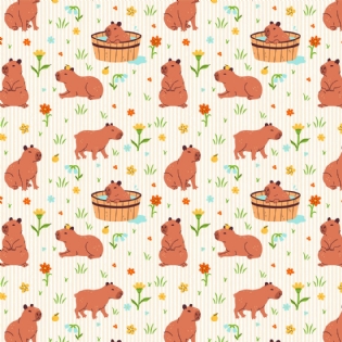 00 TECIDO TRICOLINE ESTAMPADA 100% ALGODÃO NOVA COLEÇÃO PEQUENOS CRIATIVOS D9050 V351