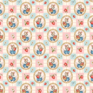 000 TECIDO TRICOLINE ESTAMPADA 100% ALGODÃO COLEÇÃO NOVA DIARIO DOS SONHOS RAMISTER BICHO D9050 V436