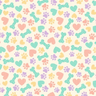 000 TECIDO TRICOLINE ESTAMPADA 100% ALGODÃO COLEÇÃO NOVA DIARIO DOS SONHOS PATINHAS D9050 V444