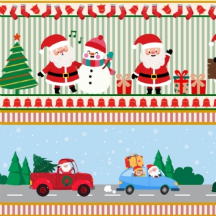 0 TECIDO TRICOLINE ESTAMPADA 100% ALGODÃO COLEÇÃO HISTÓRIAS DE NATAL D6230 V001