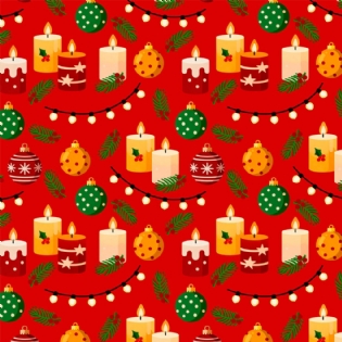 0 TECIDO TRICOLINE ESTAMPADA 100% ALGODÃO COLEÇÃO HISTÓRIAS DE NATAL D6234 V001
